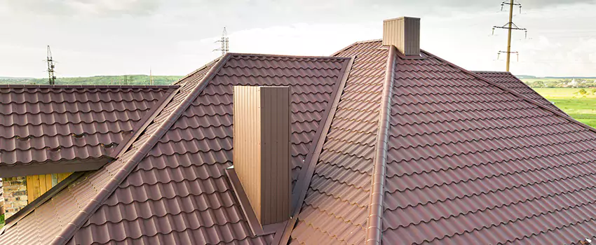 Residential Chimney Flashing Restoration in Pottsville, PA