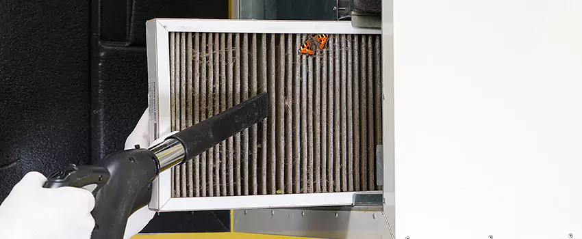 Clogged Air Duct Cleaning Process in Pottsville, PA