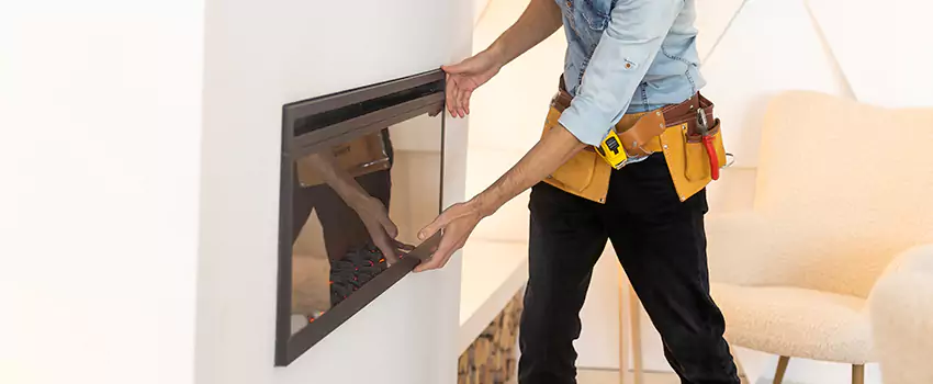 Metal Fireplace Installation in Pottsville, Pennsylvania