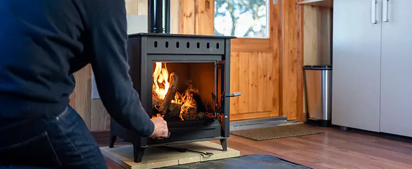 Open Hearth Wood Fireplace Installation in Pottsville, PA