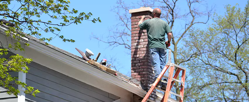 Vinyl and PVC Chimney Flashing Installation in Pottsville, PA
