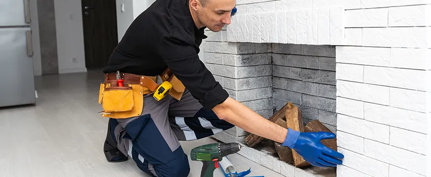 Fireplace Damaged Damper Frame Repair Services in Pottsville, Pennsylvania