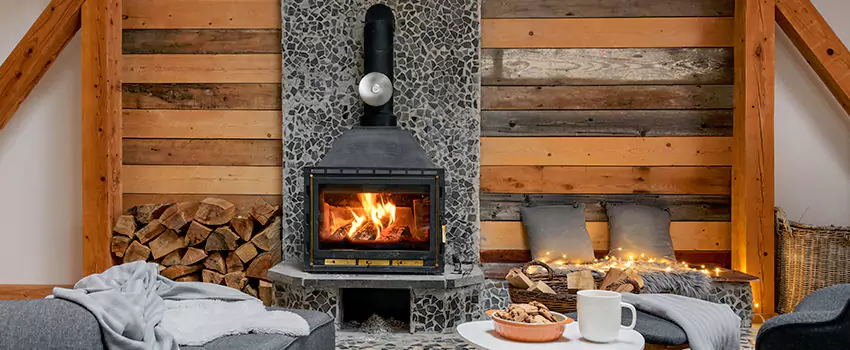 Thelin Hearth Products Direct Vent Gas Stove Fireplace Inspection in Pottsville, Pennsylvania